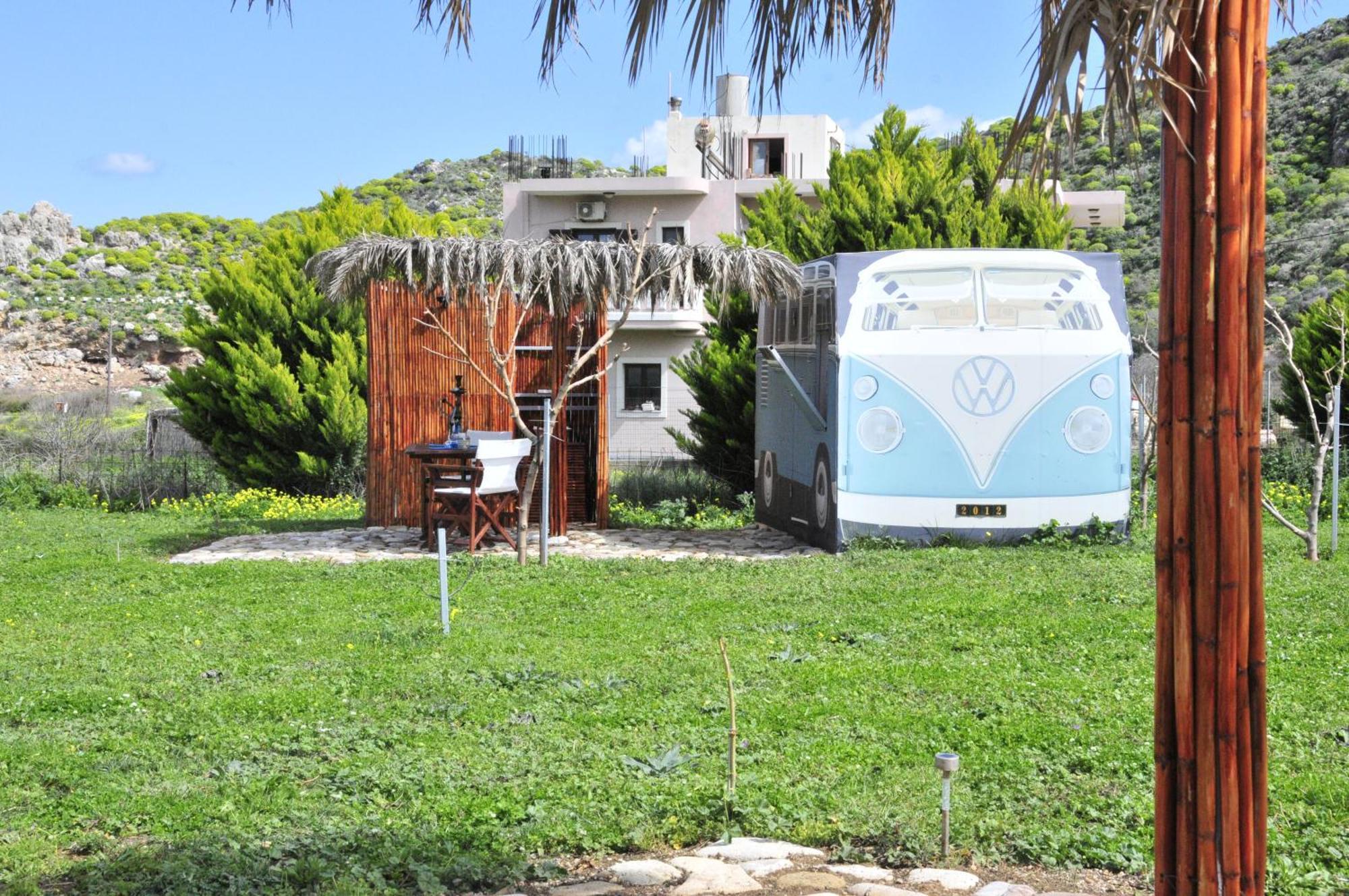 Villa Cornelia Hippie Magic Bus à Kíssamos Extérieur photo
