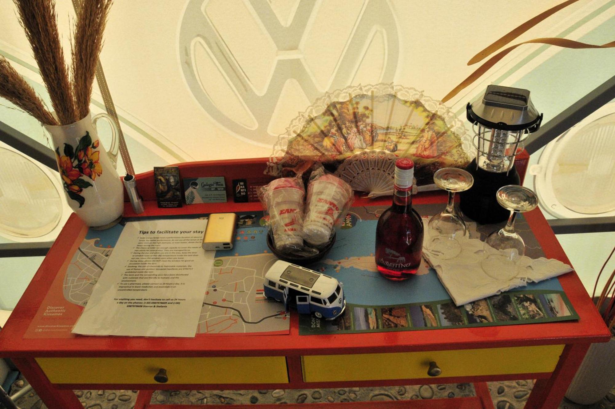 Villa Cornelia Hippie Magic Bus à Kíssamos Extérieur photo