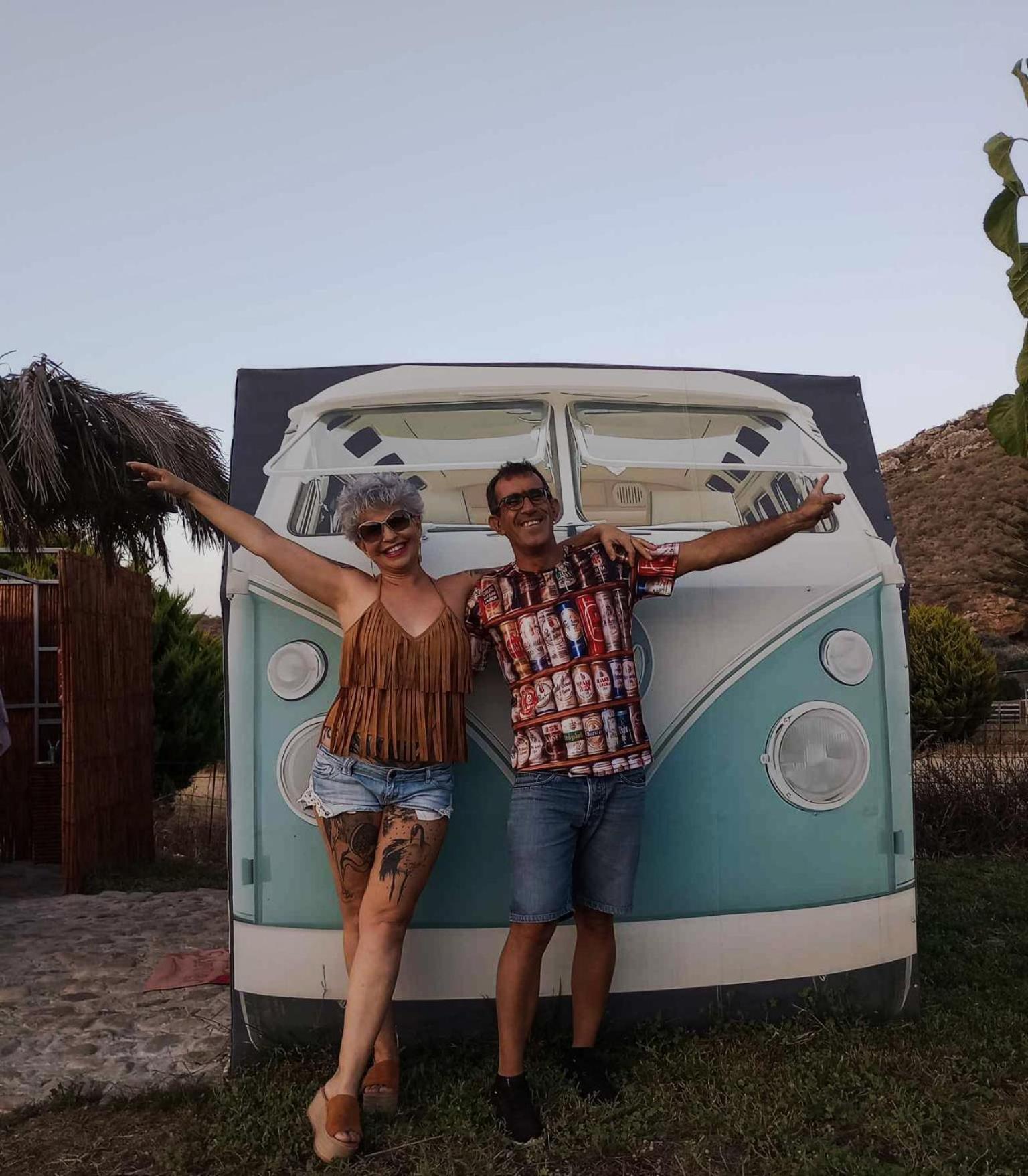 Villa Cornelia Hippie Magic Bus à Kíssamos Extérieur photo