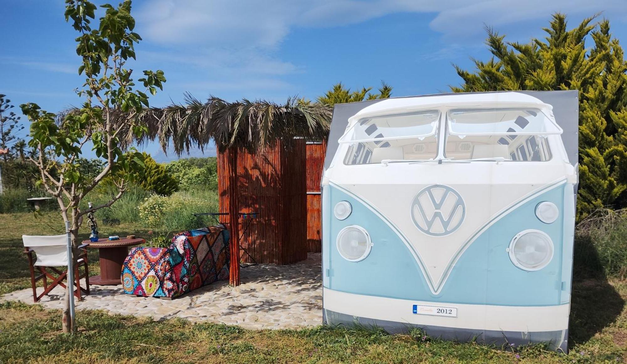 Villa Cornelia Hippie Magic Bus à Kíssamos Extérieur photo